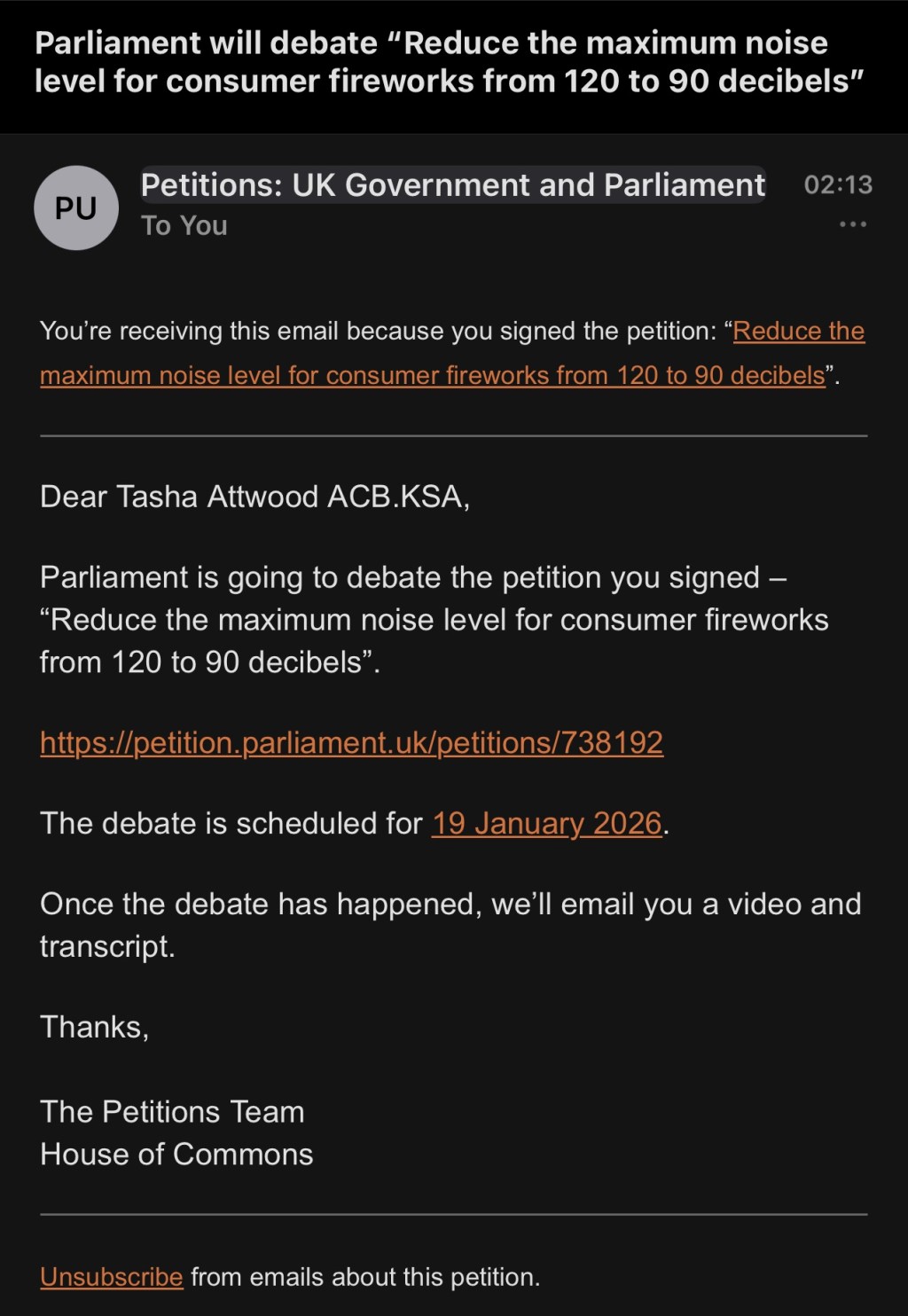 Debate to Reduce Fireworks&nbsp;Decibels